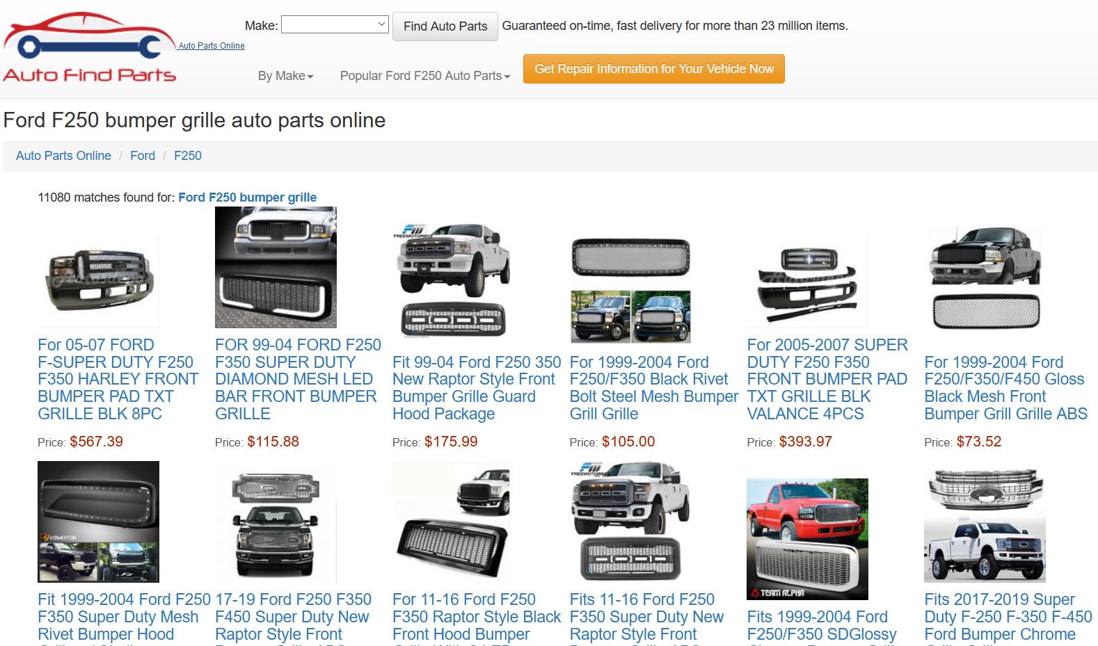 Auto Parts eCommerce Web Design & Development